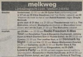 1985 12 24 Het Parool Melkweg