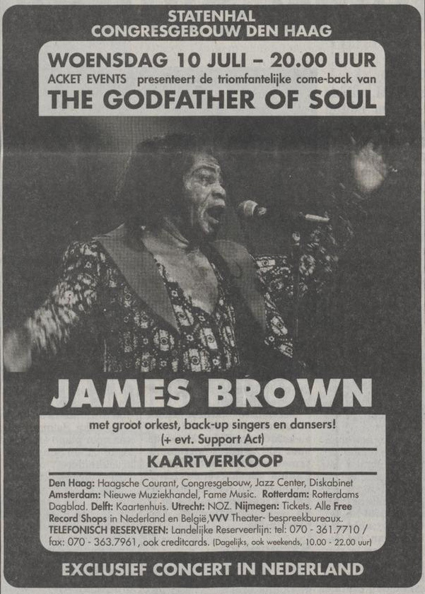 1991 0517 De Telegraaf James Brown